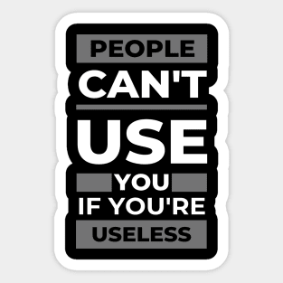 Useless Sticker